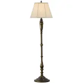 FEISS Lampada da terra Lincolndale con paralume tessile
