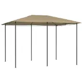 Syfax Gazebo 3x4x2,6 m Grigio Talpa 160 g/m²