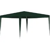 Syfax Gazebo Professionale 4x4 m Verde 90 g/m²