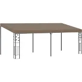 Syfax Gazebo a Parete 6x3x2,5 m Talpa