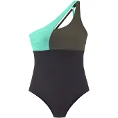 s.Oliver Costume intero turchese / grigio scuro / nero