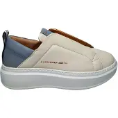 Alexander Smith Scarpe Donna Wenbley Slip-on Woman Off White Azure