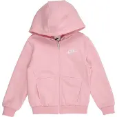 Nike Felpa Con Zip Nsw Club Fleece Lbr
