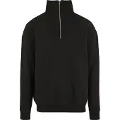 Urban Classics Felpa Con Mezza Zip Cut&sew