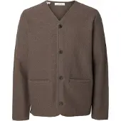 Selected Cardigan Uomini Marrone XL