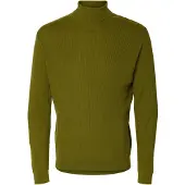 Selected Collo Alto Uomini Verde L