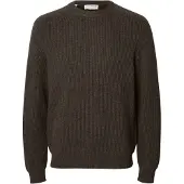 Selected Maglione Uomini Marrone S