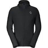 SCOTT - Pile stretch e leggera - Defined Light Hoody M Black per Uomo in Poliestere Riciclato - Taglia L - Nero