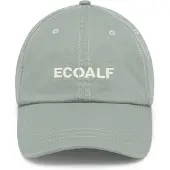 Ecoalf unisex. MCUACCAECOAL0460S26-058 Cappellino con logo verde (OSFA), Casual, Cotone biologico, Sostenibile
