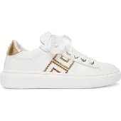 Elisabetta franchi scarpe bambina bianco-oro