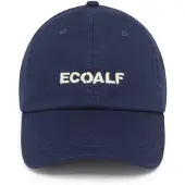 Ecoalf unisex. MCUACCAECOAL0460S26-161 Cappellino con logo blu (OSFA), Casual, Cotone biologico, Sostenibile