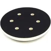 HBM 150 mm Padrone di levigatura con fori di aspirazione