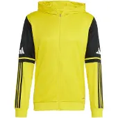 Adidas Giacca per l'allenamento giallo / nero / bianco