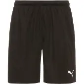 Puma Pantaloni sportivi 'Team Rise' nero / bianco