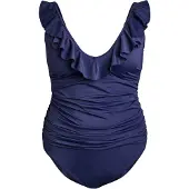 Swim By Zizzi Costume intero 'Kitrin' blu scuro