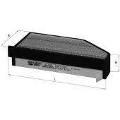 Knecht Filtro Dell'Aria LX 1710 VARIE BMW