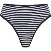 Seafolly Clubhouse High Leg Pant Parte inferiore bikini Donna (40, blu)