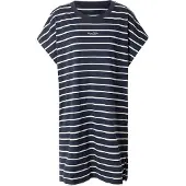 Marc O'Polo Camicia da notte blu scuro / bianco