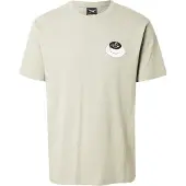 Iriedaily Slowpresso Tee T-shirt Uomo (L, grigio)