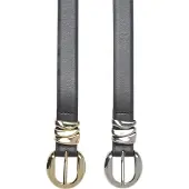 Urban Classics Cintura Chunky Multiple Loop Synthetic Leather 2 Unità