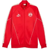 Puma Giacca sportiva rosso / bianco