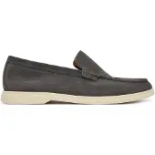 BOSS per uomo. 50543083 Mocassini in pelle grigio Sienne (41), Basso, Camoscio, Nessuno, Casual