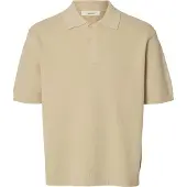 Selected Camicia Polo In Maglia Uomini Grigio M
