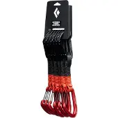 Black Diamond - Set da 6 rinvii per l&amp;#x27;arrampicata - Hotforge Hybrid Quickpack 12 Cm Octane - rosso