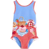 Next Costume intero blu / rosa chiaro / rosso / bianco