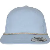 Flexfit Cappello da baseball stucco / blu chiaro / giada / salmone