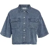 Noisy May Camicia da donna 'NMEnza' blu denim
