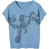 TATUUM Pullover 'Sufi 1' blu cielo / nero