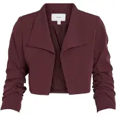 Vila Viher Open Cropped Blazer