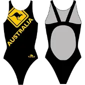 Turbo Costume Da Bagno Australia Kangaroo Signal Pro Resist