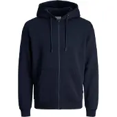 Jack & Jones Felpa Con Cappuccio E Zip Semplice