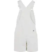 Dickies Salopette Donna Duck Canvas Bib Short Stone Washed Cloud