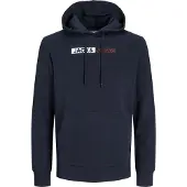 Jack & Jones Plus Size Felpa Con Cappuccio Con Logo