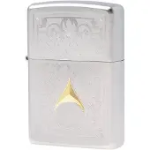 Zippo Design Satin Chrome 60007733, accendino