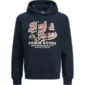 Jack & Jones Felpa Con Cappuccio Con Logo