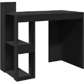 vidaXL Desk Black 103,5x56,5x94 cm Materiale a base di legno