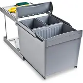 Emuca Bidone Della Raccolta Differenziata 8038221 2x7.5l