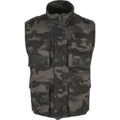 Brandit Gilet 'Ranger' marrone chiaro / grigio / abete