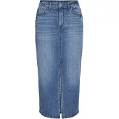 Vila Vijaf Midi Gonna Di Jeans