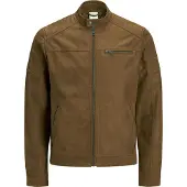 Jack & Jones Giacca in pelle JJEROCKY uomini - Marrone - EU S