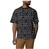 Columbia CSC Heavyweight Printed Tee T-shirt Uomo (L, nero)