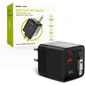 Mobile Origin Caricabatterie Da Parete Usb-c Gan Charger 65w