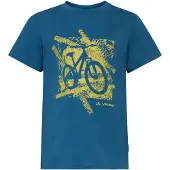 Vaude Kid's Lezza T-shirt Bambini (104, blu)
