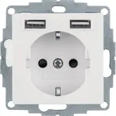 Berker SCHUKO/presa USB 48031909