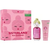 Benetton Eau De Toilette Sisterland Pink Raspberry Vapo Set 90ml