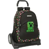 Safta Zaino Con Ruote Minecraft 22.5l 32x44x16 Cm